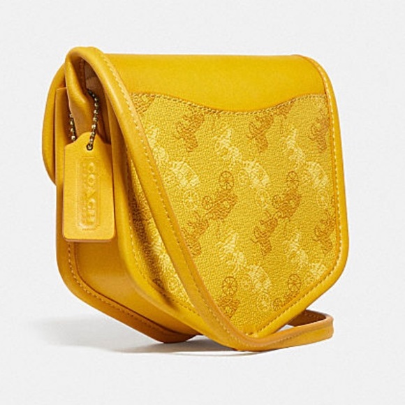 Coach turnlock flap pouch 15 - Picture 2 of 7